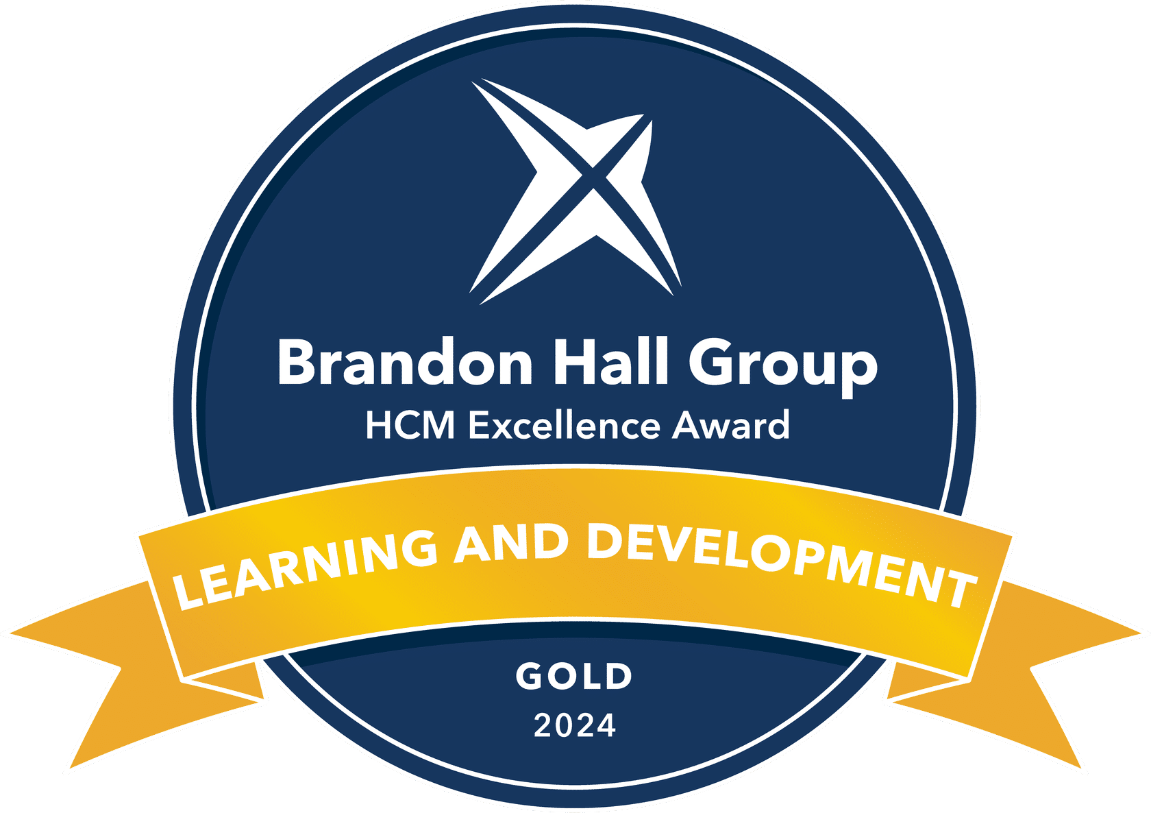 2024 Brandon Hall Gold Excellence Award